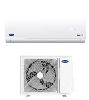 Ivory High Wall Ductless Split-System R-410A Refrigerant 230V-1Ph-60Hz